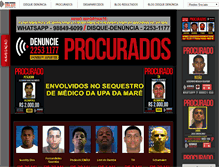 Tablet Screenshot of procurados.org.br